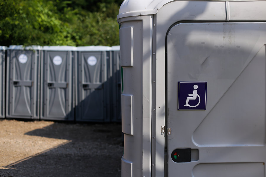 portable toilet for handicaps